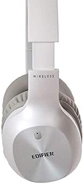 EDIFIER Wireless Bluetooth Over-Ear Active Noise Cancelation Headphones - White