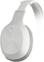 EDIFIER Wireless Bluetooth Over-Ear Active Noise Cancelation Headphones - White