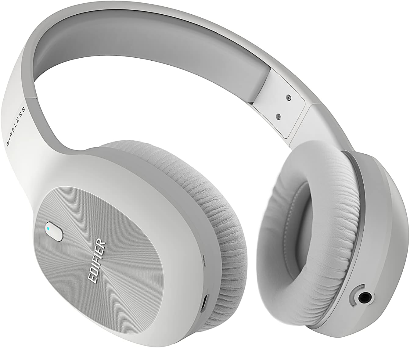 EDIFIER Wireless Bluetooth Over-Ear Active Noise Cancelation Headphones - White