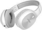 EDIFIER Wireless Bluetooth Over-Ear Active Noise Cancelation Headphones - White