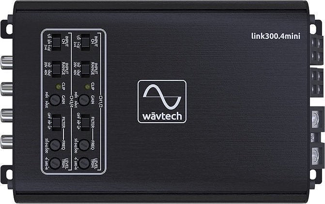 Wāvtech link 300.4 Mini 4-channel OEM Amplifier