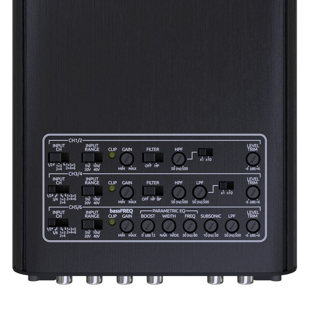 Wāvtech link WAV-LINK1000.5PLUS 1000W 5-Channel Amplifier with OEM Integration