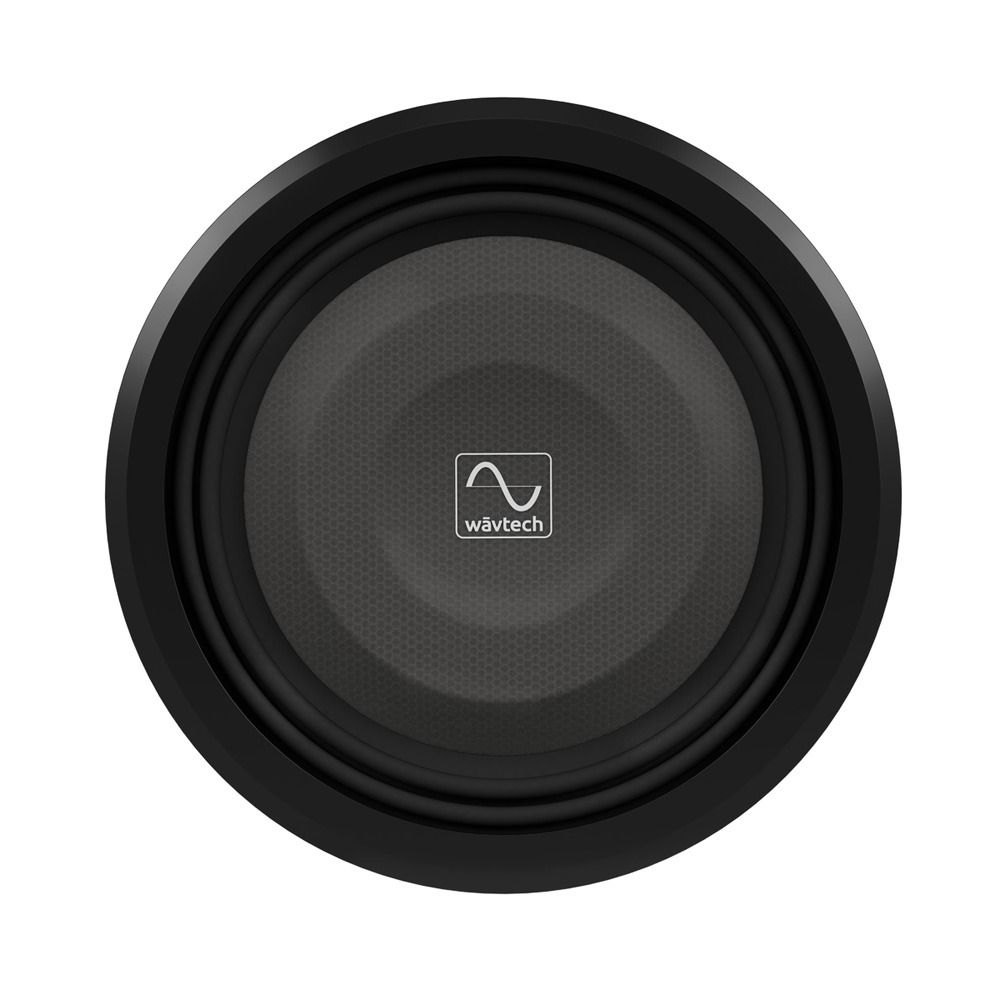 Wavtech THINPRO10-2 Shallow-mount 10" 2-ohm 750w Component Subwoofer