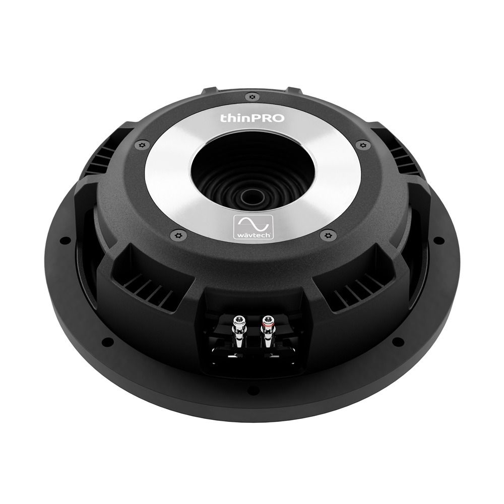 Wavtech THINPRO12-4 Shallow-mount 12" 4-ohm 600w Component Subwoofer