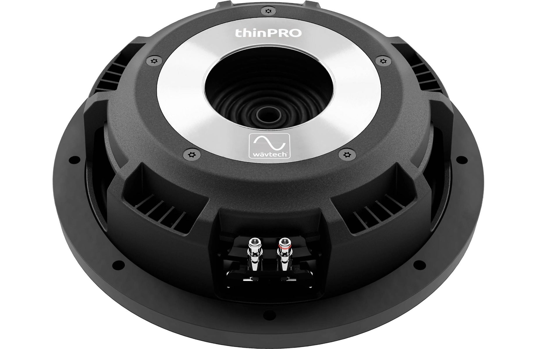 Wavtech thinPRO12-2 Shallow-mount 12" subwoofer Single 2-ohm Voice Coils