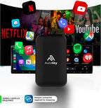 Autosky WCPAA-DUAL Wireless CarPlay and Android Auto Adapter With Netflix & YouTube