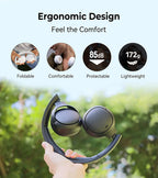 EDIFIER WH500 Wireless Bluetooth On-Ear Headphones - Black