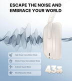 EDIFIER WH700NB Pro Wireless Over-Ear Headphones with ANC - Ivory