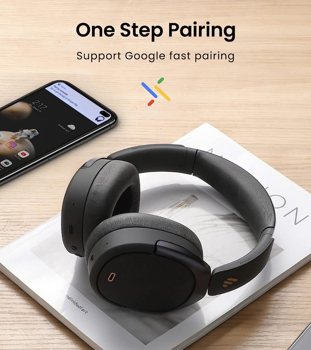 EDIFIER WH950NB Wireless Noise Cancellation Over-Ear Headphones