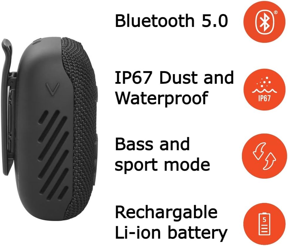 JBL Wind 3S portable Bluetooth speaker