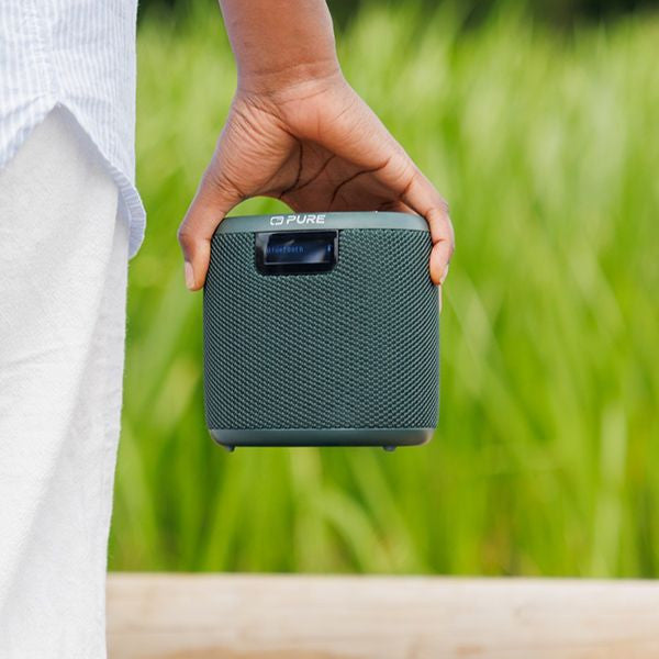 PURE Woodland Mini Compact Outdoor Speaker - Green