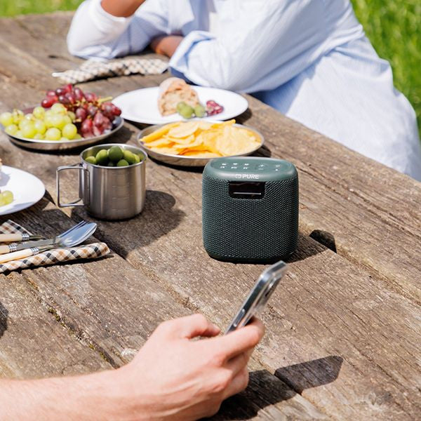 PURE Woodland Mini Compact Outdoor Speaker - Green