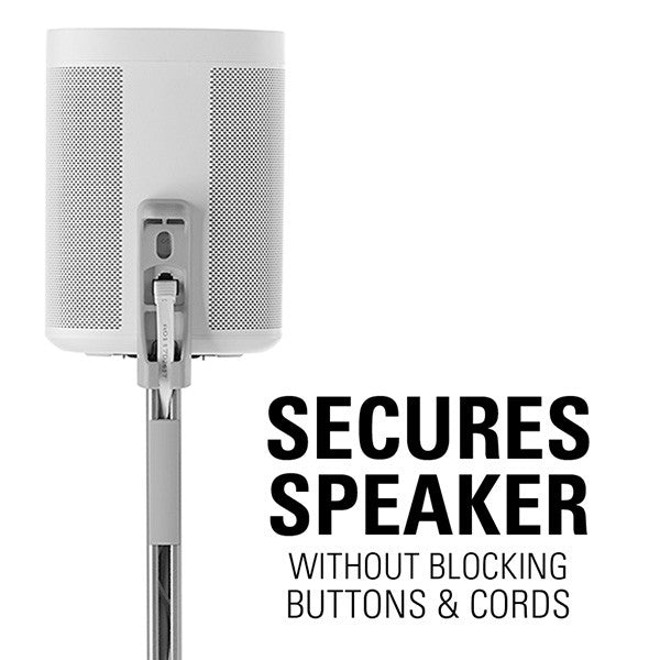 Sanus WSSA1-W2 SONOS Adjustable Height Stands for PLAY:1 & PLAY:3 - Wite  (Single)