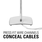 Sanus WSSA1-W2 SONOS Adjustable Height Stands for PLAY:1 & PLAY:3 - Wite  (Single)