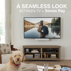 SANUS WSSAFM1-B2 Soundbar Mount Designed for Sonos Ray™
