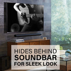 SANUS WSSAWM1-W2 Extendable Wall Mount Bracket for Sonos ARC Soundbar - White