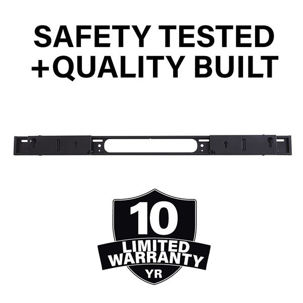 SANUS WSSAWM1-B2 Extendable Wall Mount Bracket for Sonos ARC Soundbar - Black