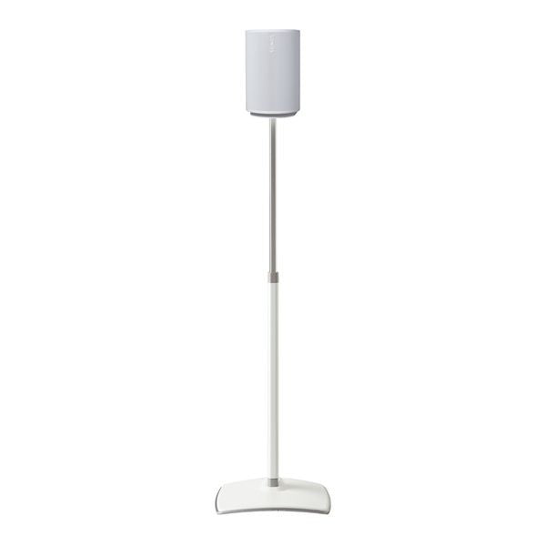 Sanus WSSE1A1-W2 SONOS Era 100 Height-Adjustable Stand - White Single
