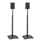 Sanus WSSE1A2-B2 SONOS Era 100 Height-Adjustable Stand - Black  Pair