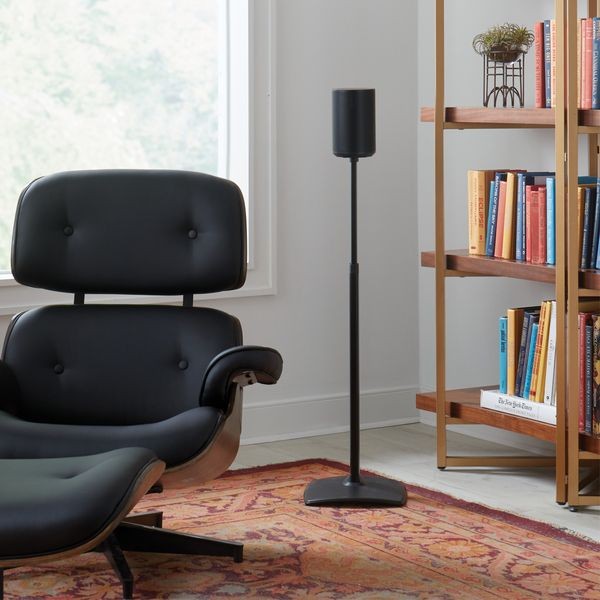Sanus WSSE1A1-B2 SONOS Era 100 Height-Adjustable Stand - Black Single