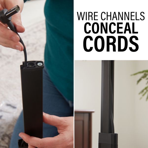 Sanus WSSE1A1-B2 SONOS Era 100 Height-Adjustable Stand - Black Single