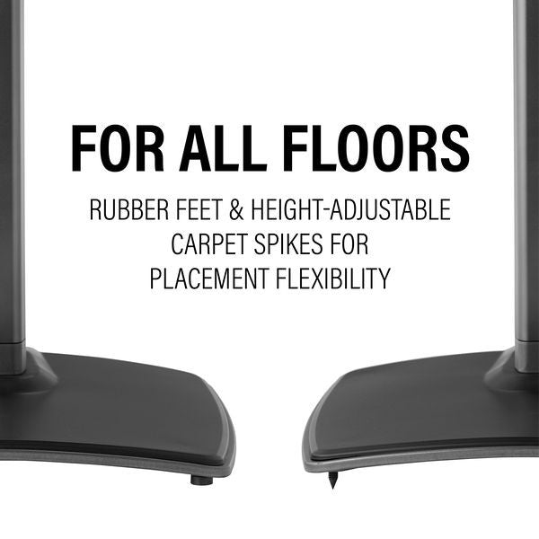 Sanus WSSE3A1-B2 SONOS Era 300 Height-Adjustable Stand - Black Single