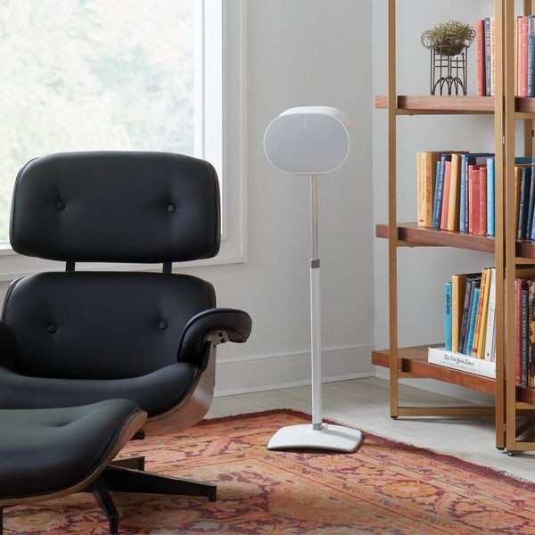 Sanus WSSE3A1-W2 SONOS Era 300 Height-Adjustable Stand - White Single