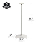 Sanus WSSE3A1-W2 SONOS Era 300 Height-Adjustable Stand - White Single