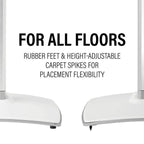 Sanus WSSE3A1-W2 SONOS Era 300 Height-Adjustable Stand - White Single