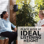 Sanus WSSMM1-B2 Indoor/Outdoor Wall Mount for the Sonos MOVE Speaker