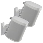 Sanus WSWM21-W2 Speaker Wall Mount for Sonos Speaker for ONE, Play:1 & Play:3 (Pair) - Black