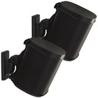 Sanus WSWM21-B2 Speaker Wall Mount for Sonos Speaker for ONE, Play:1 & Play:3 (Pair) - Black