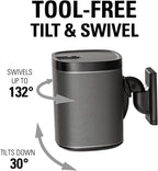Sanus WSWM21-B2 Speaker Wall Mount for Sonos Speaker for ONE, Play:1 & Play:3 (Pair) - Black