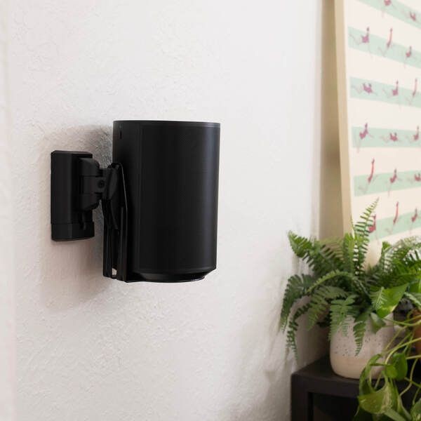 Sanus WSWME11-B2 SONOS Era 100 Adjustable Speaker Wall Mount - Black Single