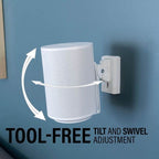 Sanus WSWME12-W2 SONOS Era 100 Adjustable Speaker Wall Mount - White Pair