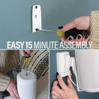 Sanus WSWME12-W2 SONOS Era 100 Adjustable Speaker Wall Mount - White Pair