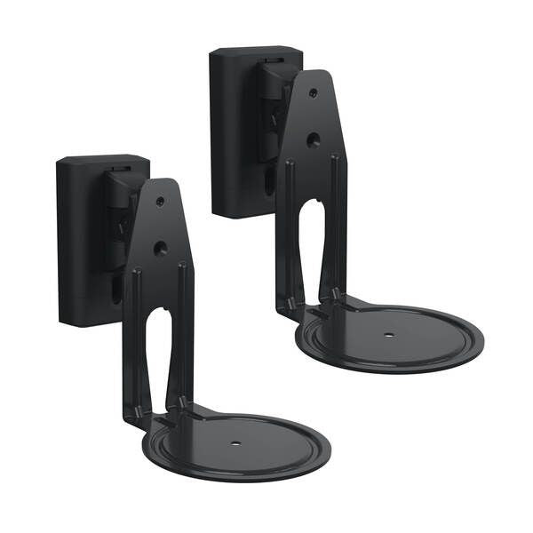 Sanus WSWME12-B2  SONOS Era 100 Adjustable Speaker Wall Mount - Black Pair