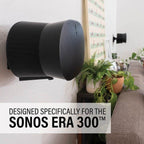 Sanus WSWME31-B2 SONOS Era 300 Adjustable Speaker Wall Mount - Black sSingle