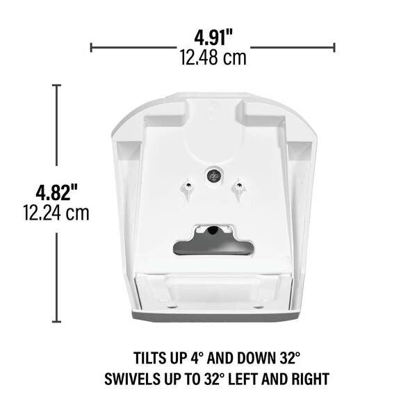 Sanus WSWME32-W2 SONOS Era 300 Adjustable Speaker Wall Mount - White Pair