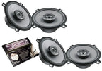 BMW 3 Series E30 - Front & Rear Speakers Upgrade Hertz UNO X130 UNO Series 5-1/4" 13cm 2-Way Coaxial Speaker 160W