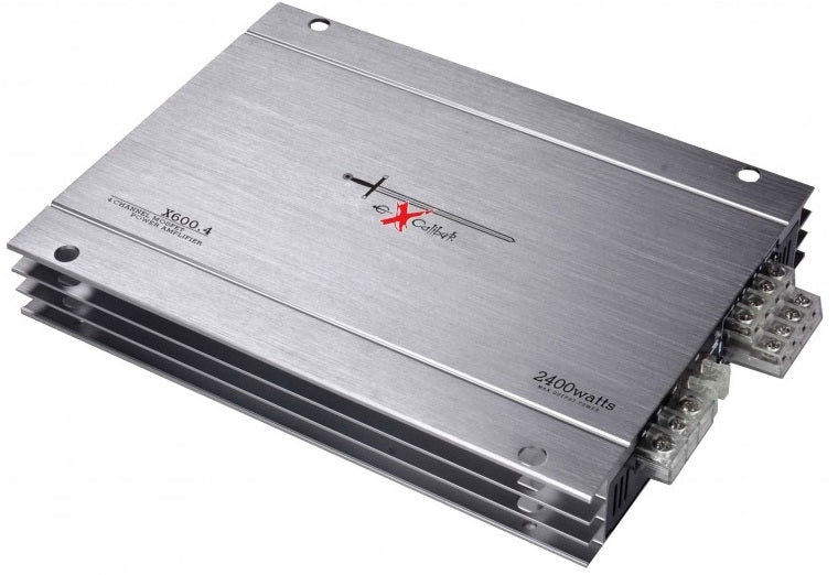 Excalibur X600.4 -  4 Channel Power 2400w Amplifier