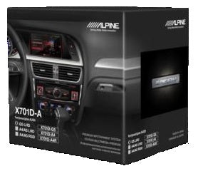 Alpine X702D-Q5 - Advanced Navi Station, Apple CarPlay Android Auto for Audi Q5