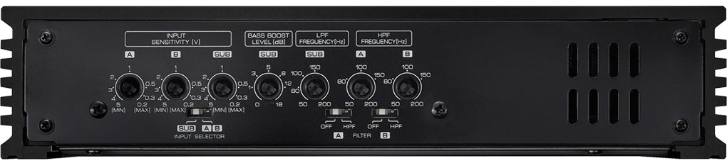 Kenwood X802-5 - 5 Channel X Series Class D Bridgeable Power Speaker and Subwoofer Amplifier 1800W