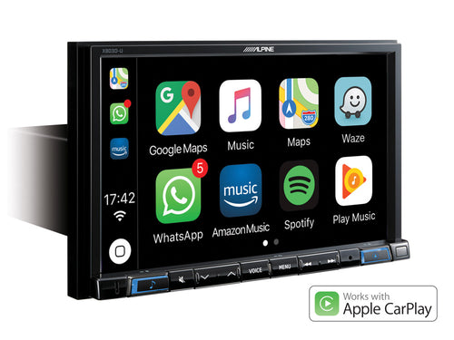 Alpine X803DU-C 8" Touch Screen Navigation with TomTom maps, Apple Carplay & Android Auto