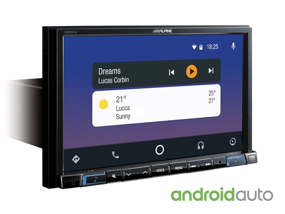 Alpine X803DU-C 8" Touch Screen Navigation with TomTom maps, Apple Carplay & Android Auto