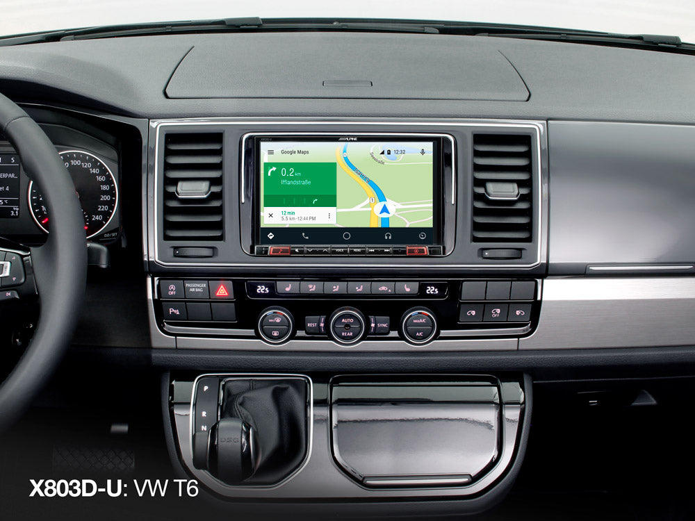 Alpine X803DU-C 8" Touch Screen Navigation with TomTom maps, Apple Carplay & Android Auto