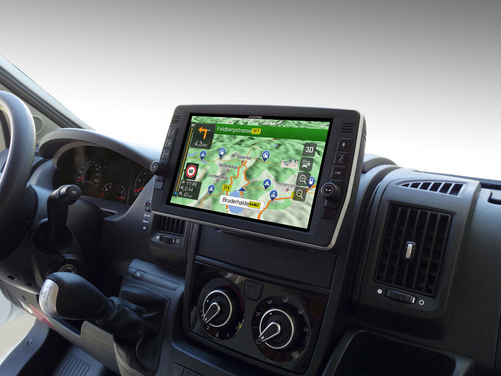 Alpine X903D-DU2 - 9” Navigation System with TomTom maps Apple CarPlay, Android Auto for Fiat Ducato III