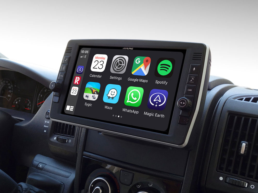 Alpine X903D-DU8 Fiat Ducato III 8 Series Sat Nav DAB Bluetooth CarPlay 9" Screen