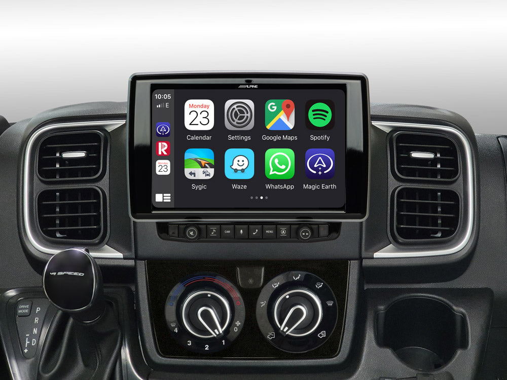Alpine X903D-DU8 Fiat Ducato III 8 Series Sat Nav DAB Bluetooth CarPlay 9" Screen