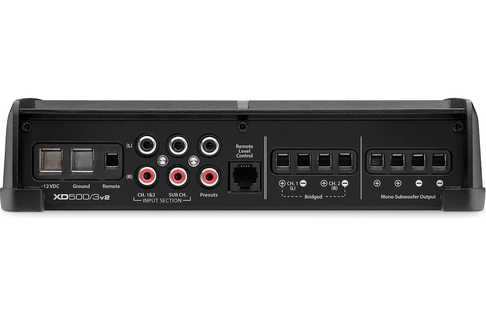 JL Audio XD500/3v2 - XDv2 Series 3-Channel Class D System Amplifier